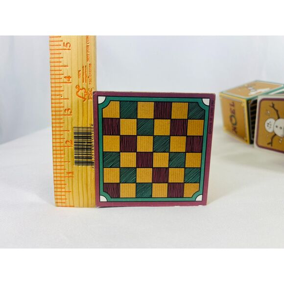 House of Lloyd Christmas: Santa Through the Years Blocks Set of 5 - Picture 4 of 7